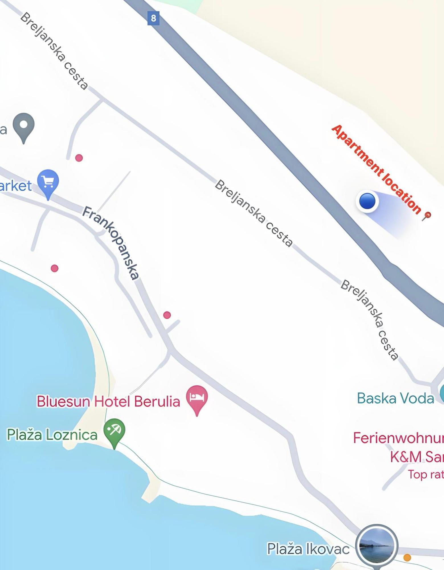 Villa Stipuka Brela Pokoj fotografie